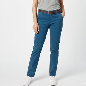 Women's Blue Straight Leg Jeans